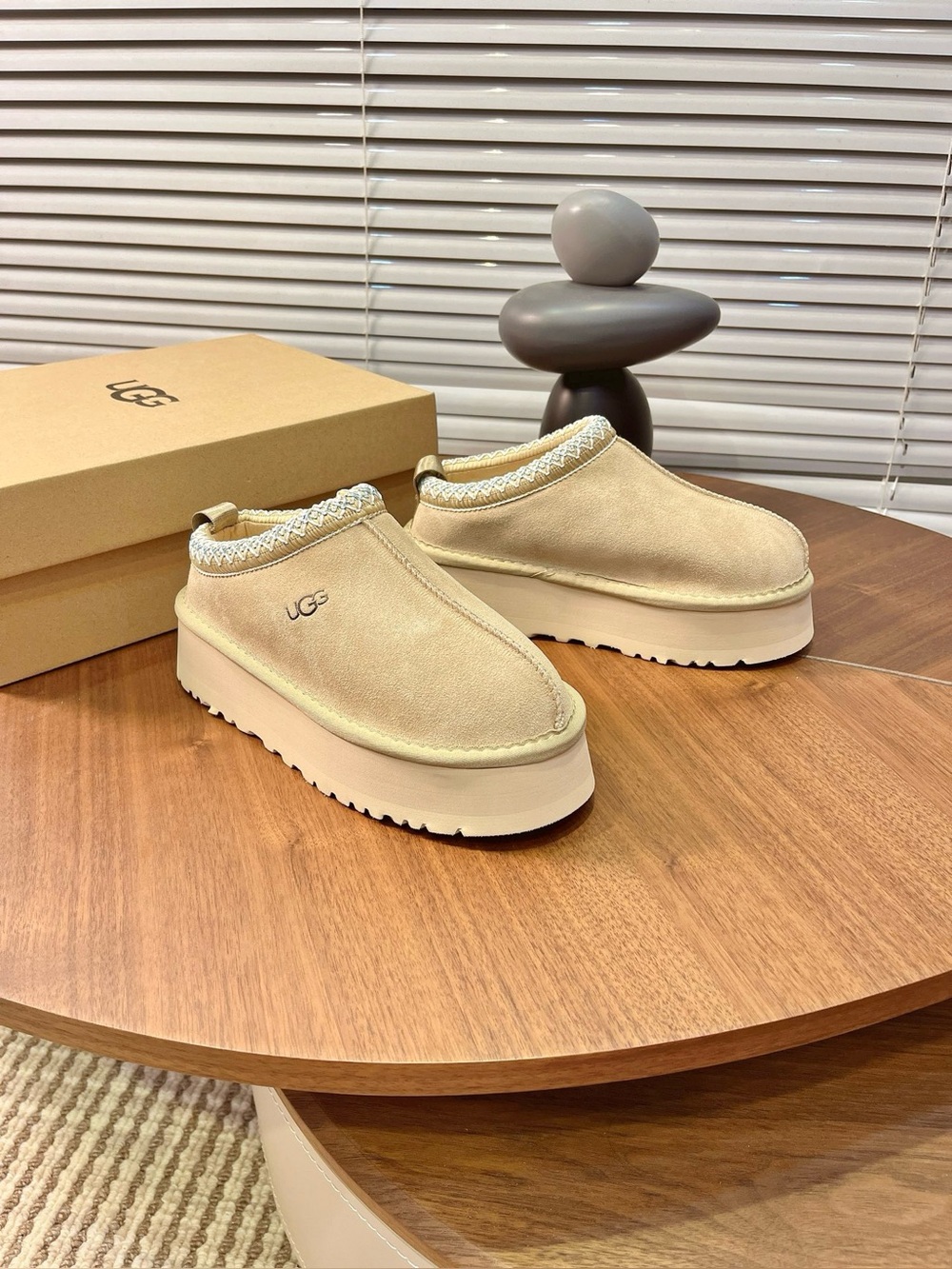 Ugg Tazz Tasman Platform Slippers Beautiful Mustard Seed
Ugg Women’s Tazz Slippe